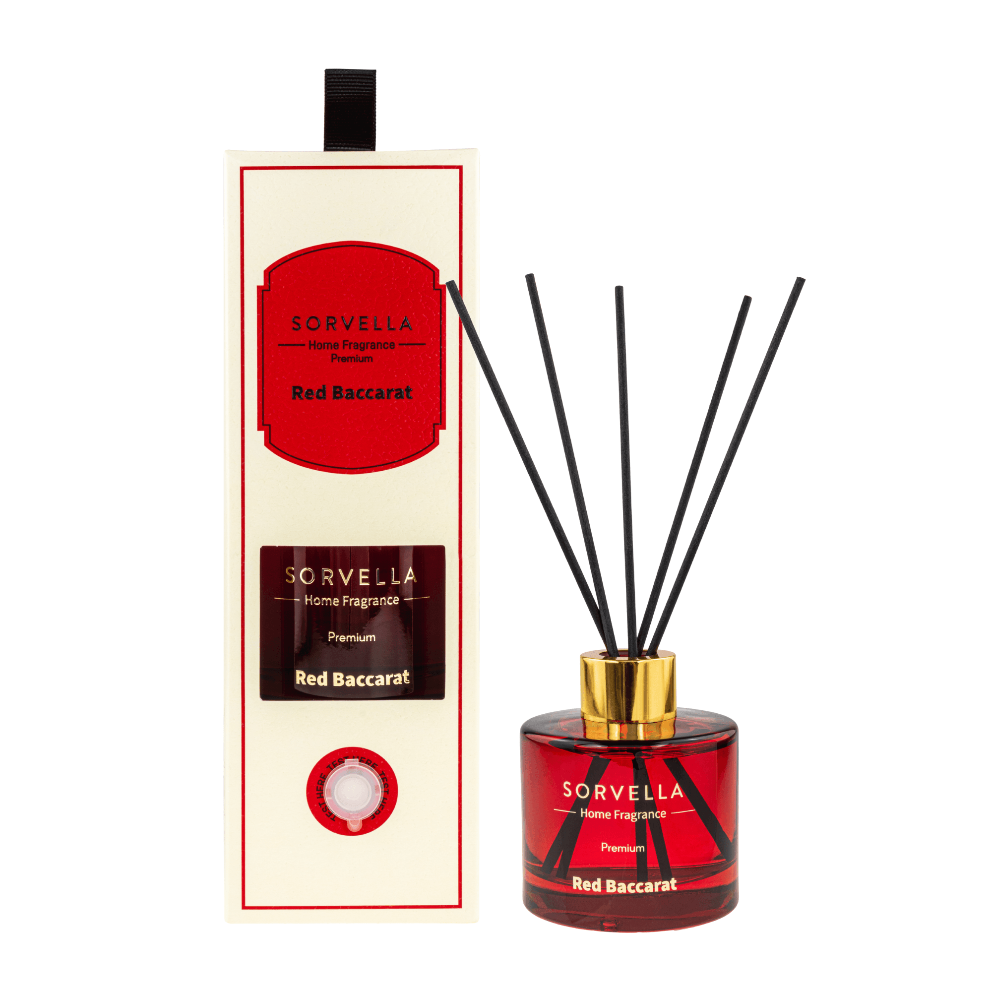 Red Baccarat Home_Fragrance 120 Ml - sorvella.ge ოთახის სურნელი