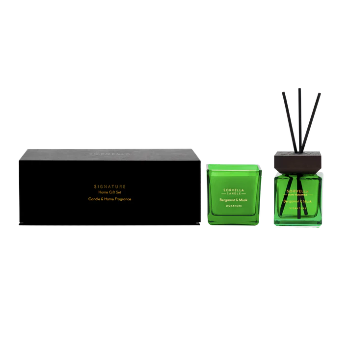 სორველას სერიის სახლის სასაჩუქრე ნაკრები - ბერგამოტი და მუშკი