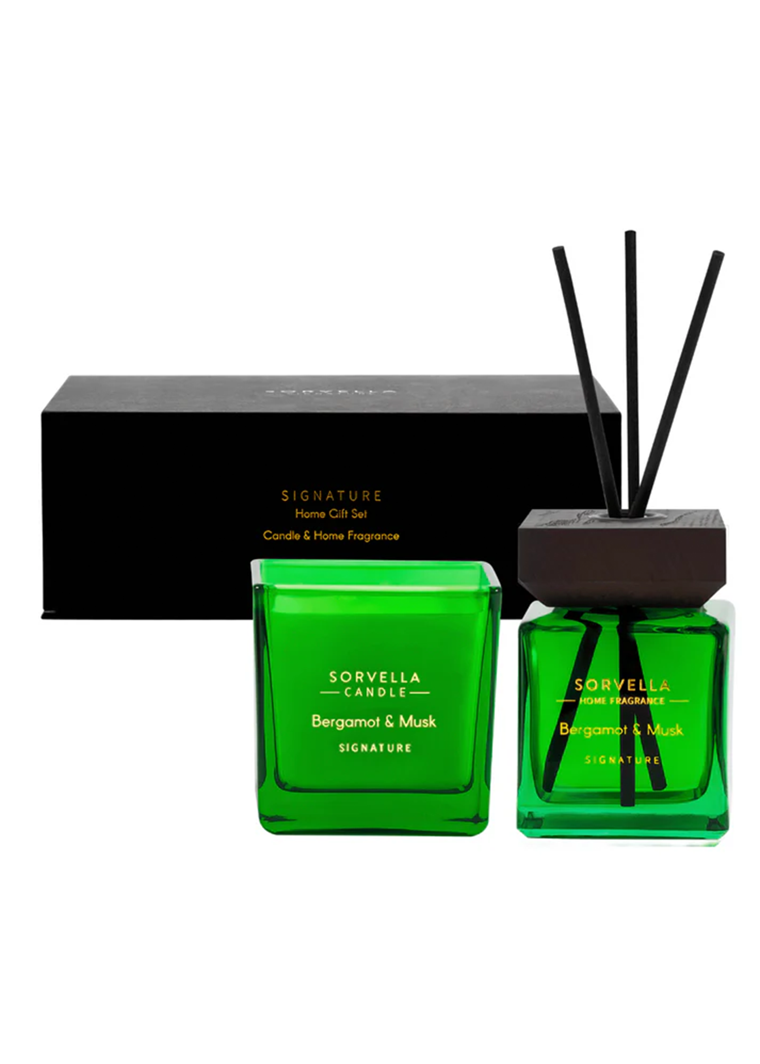 სორველას სერიის სახლის სასაჩუქრე ნაკრები - ბერგამოტი და მუშკი