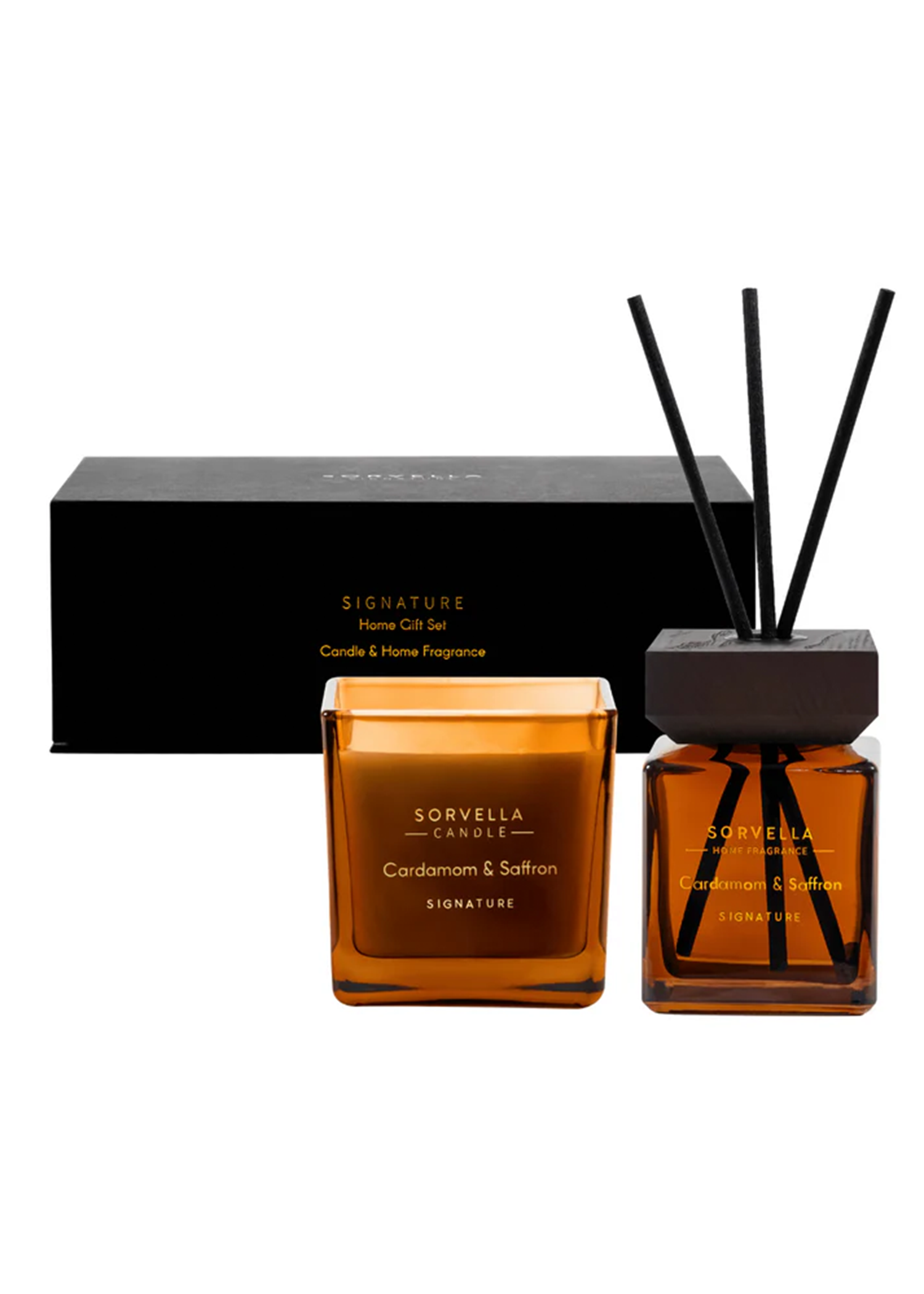 სორველას სერიის სახლის სასაჩუქრე ნაკრები - კარდამონი და ზაფრანა