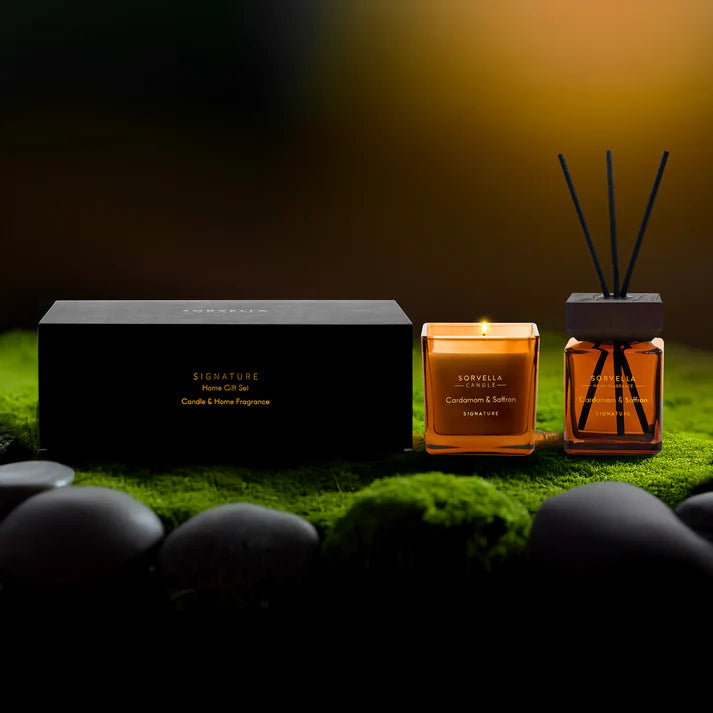 სორველას სერიის სახლის სასაჩუქრე ნაკრები - კარდამონი და ზაფრანა